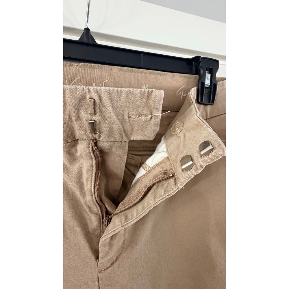 Gloria Vanderbilt Pants Jeans Size 16 Womens Straight Leg khaki color - Picture 3 of 5